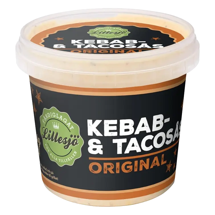 Kebabsås och tacosås 340g