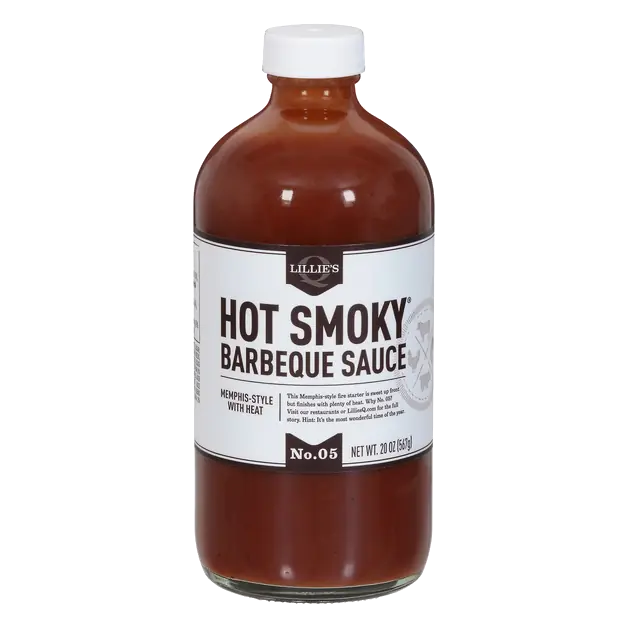 Lillie's Q Hot Smoky Barbeque Sauce