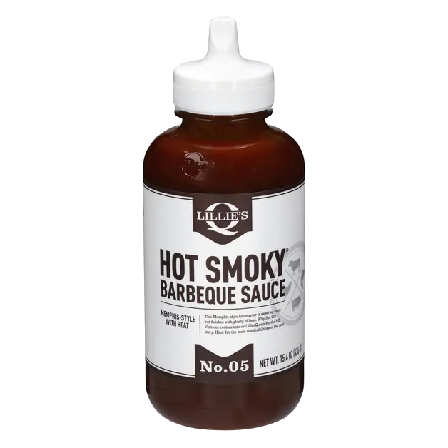 Lillie's Q No. 05 Hot Smoky Barbeque Sauce 15.4 oz