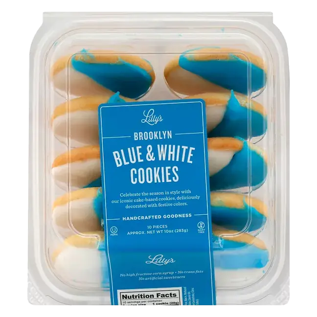 Cookies, Blue & White