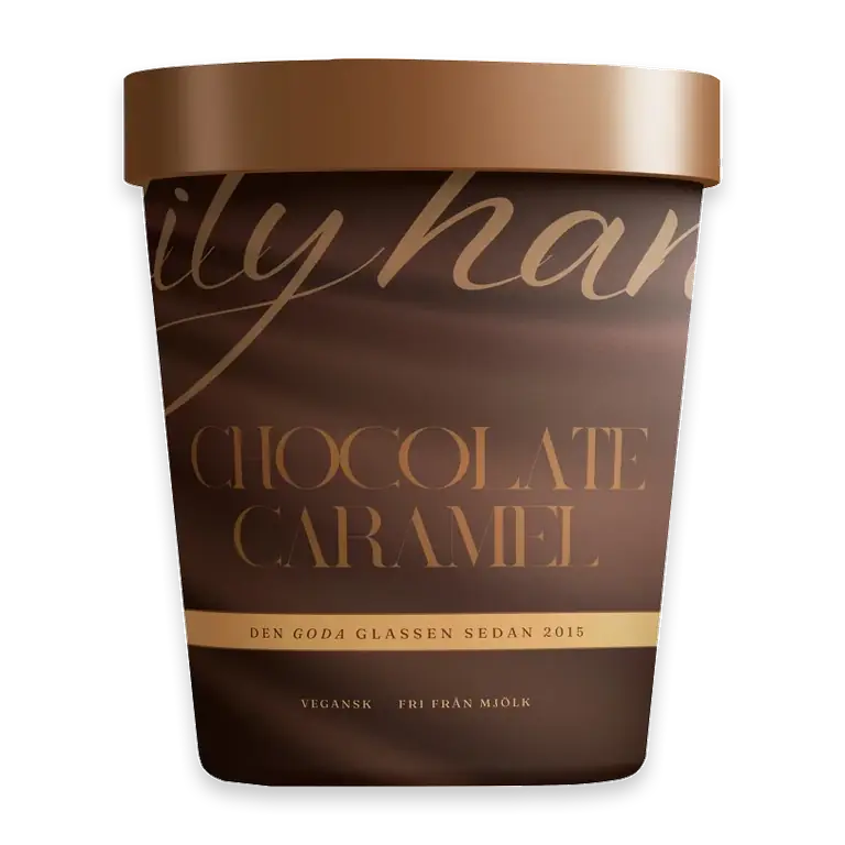 Glass Chocolate caramel 465ml