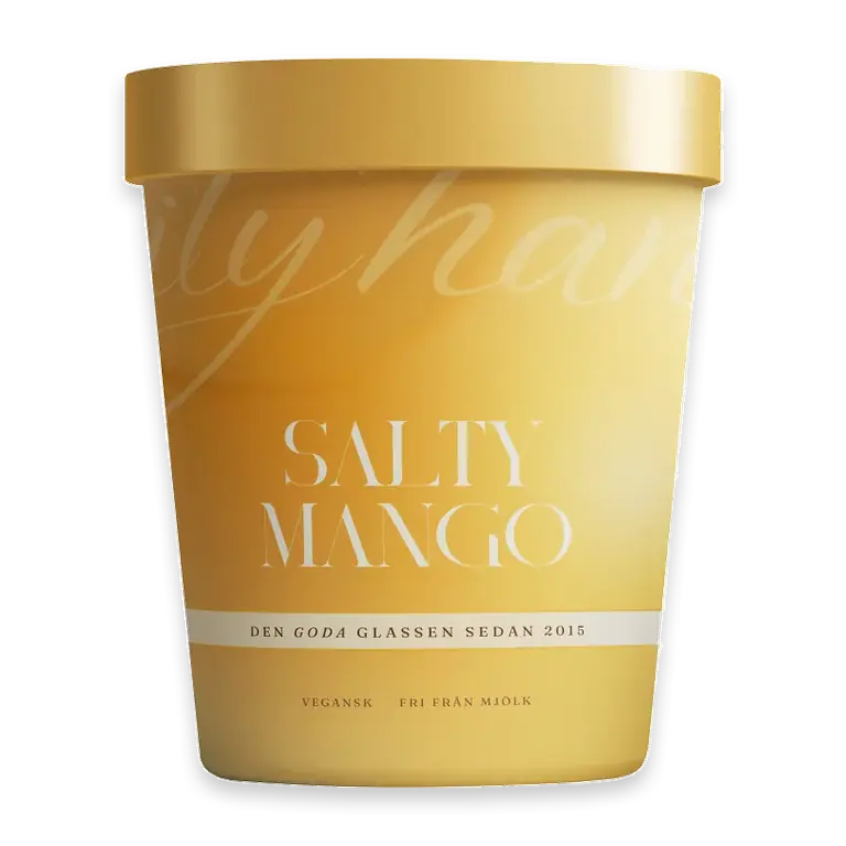 Glass Salty mango 465ml