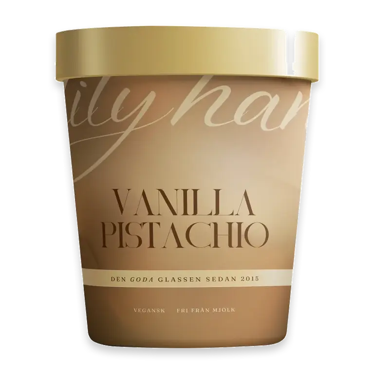 Glass Vanilla pistachio 465ml