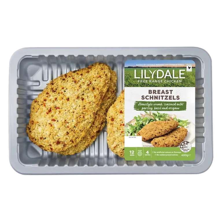 Free Range Breast Schnitzels