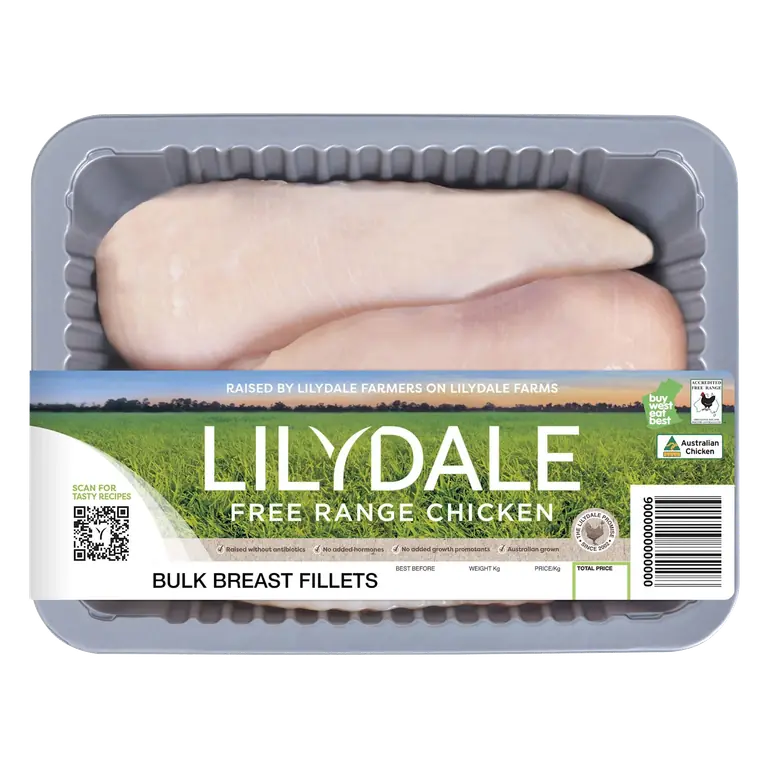 Free Range Chicken Bulk Breast Fillets