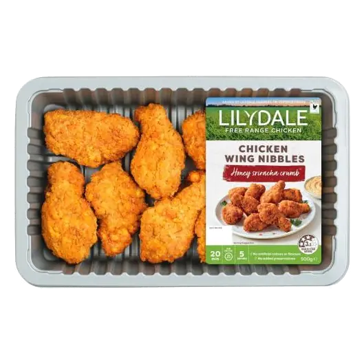 Free Range Chicken Honey & Sriracha Wing Nibbles