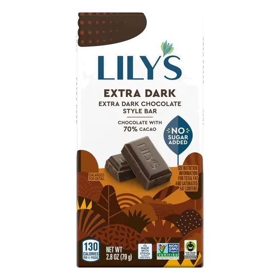 Extra Dark Chocolate 70% Cocoa Bar
