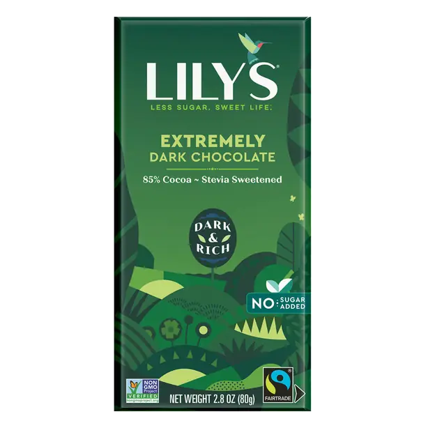 Extremely 85% Cocoa Dark Chocolate