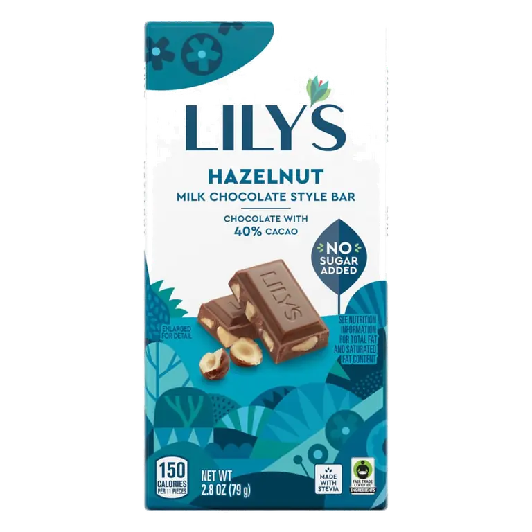 Hazelnut 40% Cocoa Milk Chocolate Style