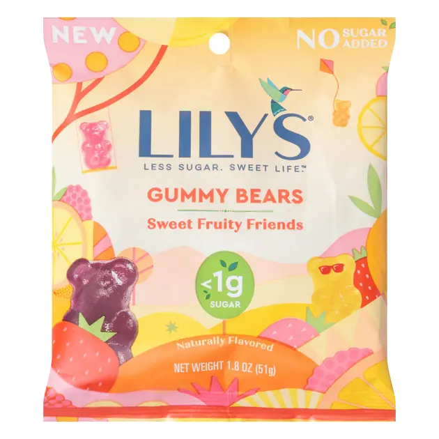 Sweet Fruity Friends Gummy Bears