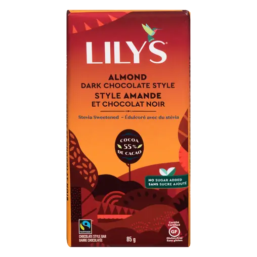 Gluten - Free Almond Dark Chocolate Style 85 g