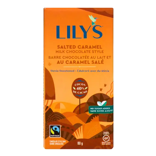 Gluten-Free Chocolate Bar Salted Caramel Milk Chocolate Style 80 g