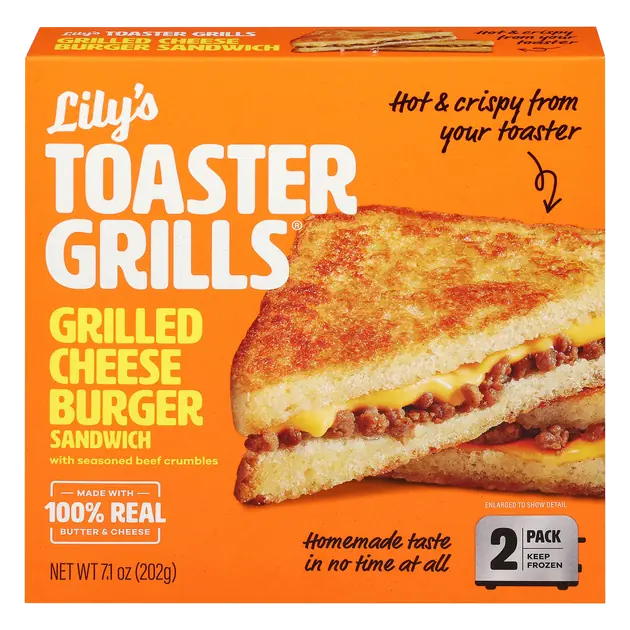 Grilled Cheese Burger Sandwich
