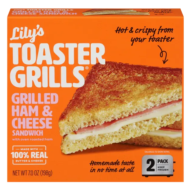 Grilled Ham & Cheese Sandwich - 2 ct Frozen