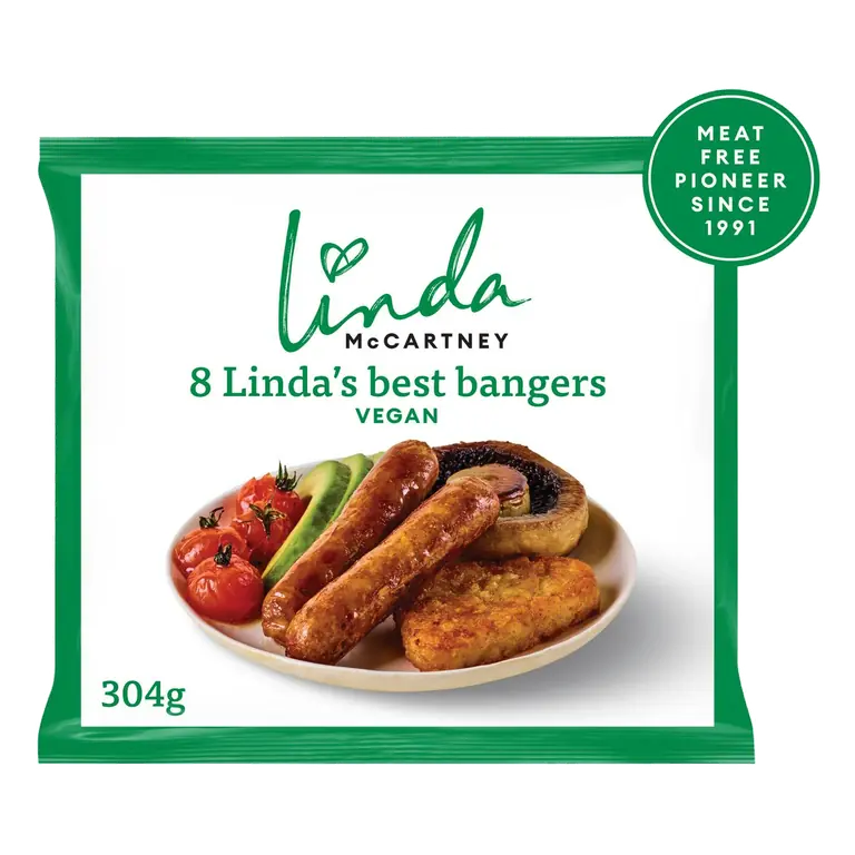 Linda's Best Bangers Vegan x8 304g