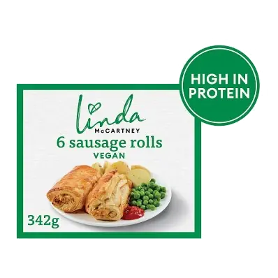6 Vegetarian Sausage Rolls