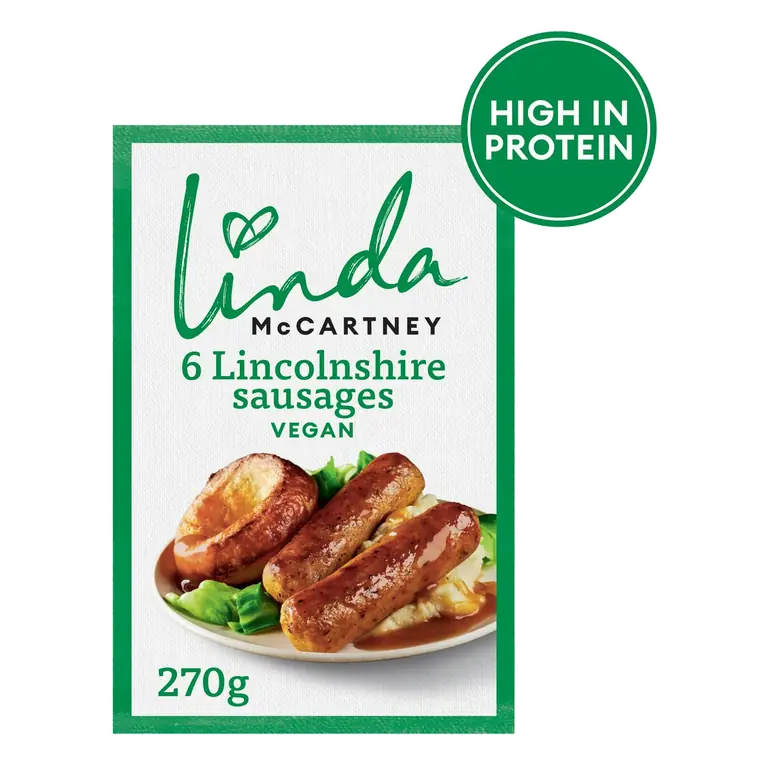 Vegetarian Lincolnshire Sausages x6 270g