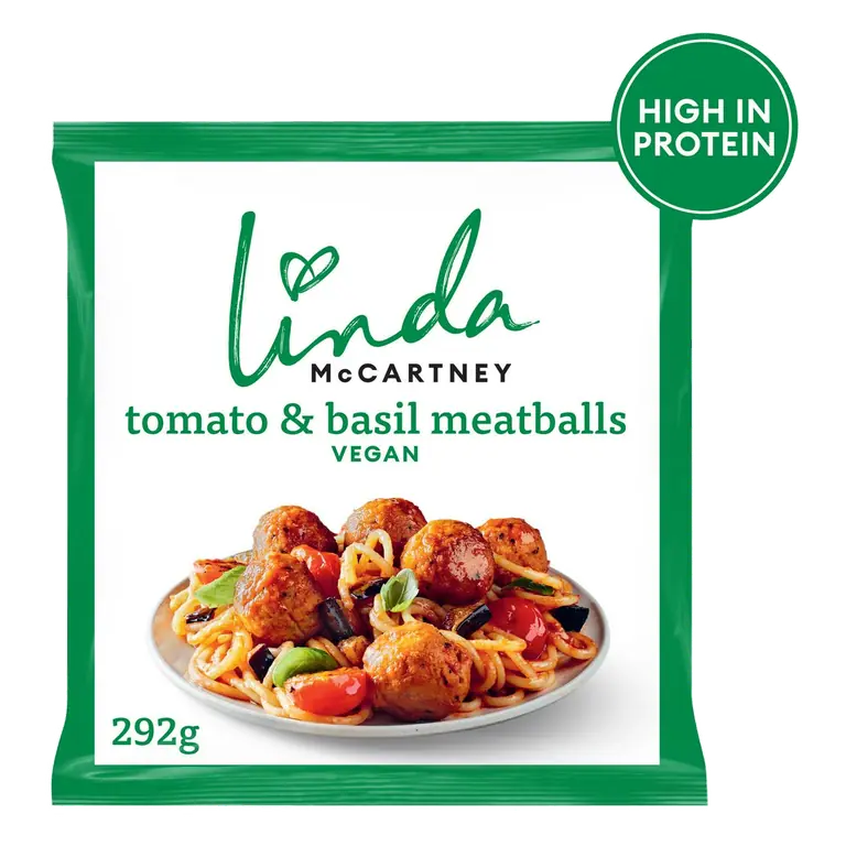 Vegetarian Tomato & Basil Meatballs 292g