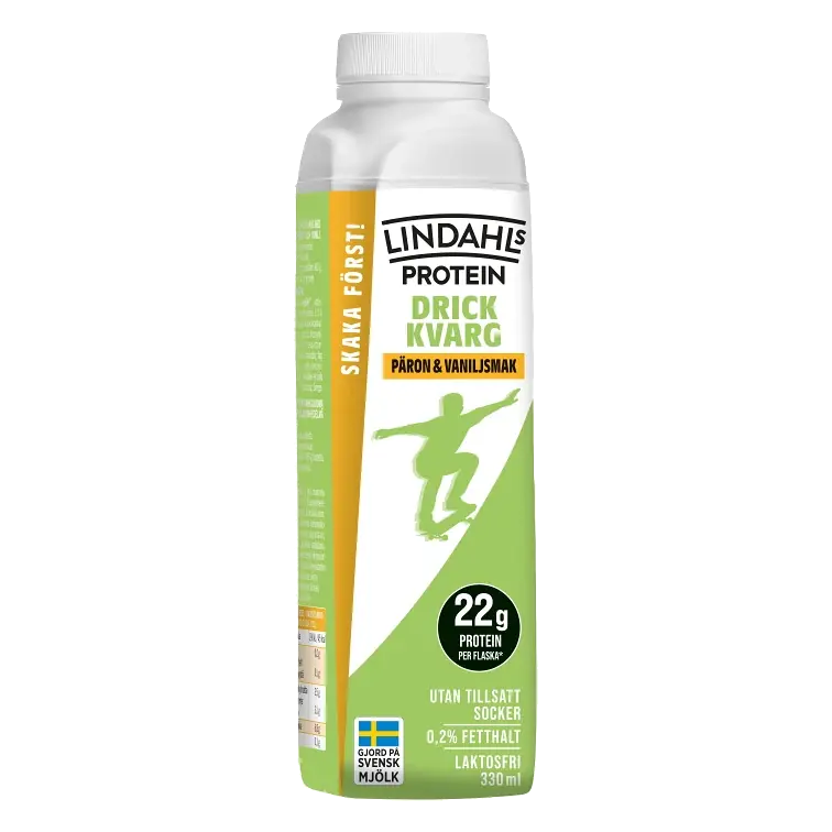 Drickkvarg Päron & Vanilj Laktosfri 0,8% 330ml