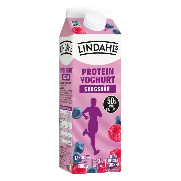 Fruktyoghurt Skogsbär Laktosfri 2% 1000g