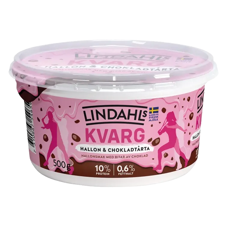 Kvarg Hallon & Chokladtårta 0,6% 500g