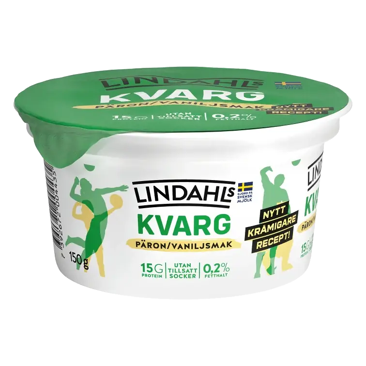Kvarg Päron Vanilj 0,2% 150g