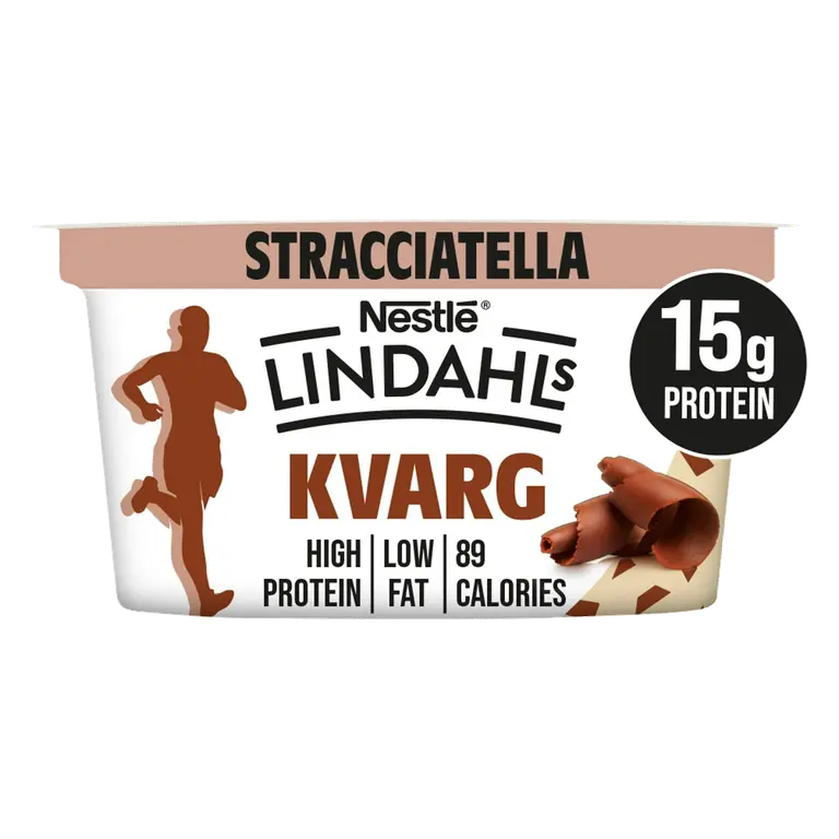 Kvarg Stracciatella with Chocolate Pieces High Protein Yogurt 150g