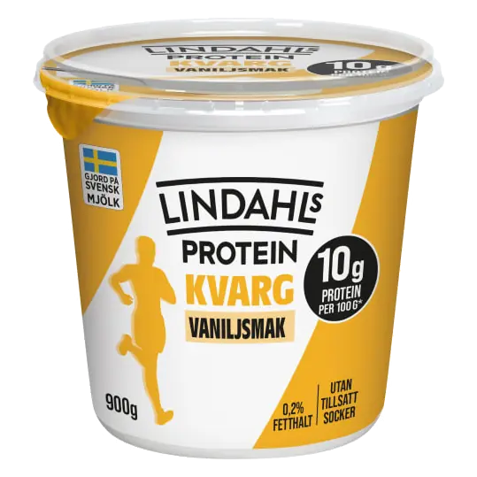 Vaniljkvarg Utan Tillsatt Socker 0,2%