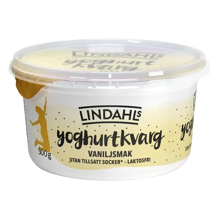 Yoghurtkvarg Vanilj Laktosfri 0,3% 500g