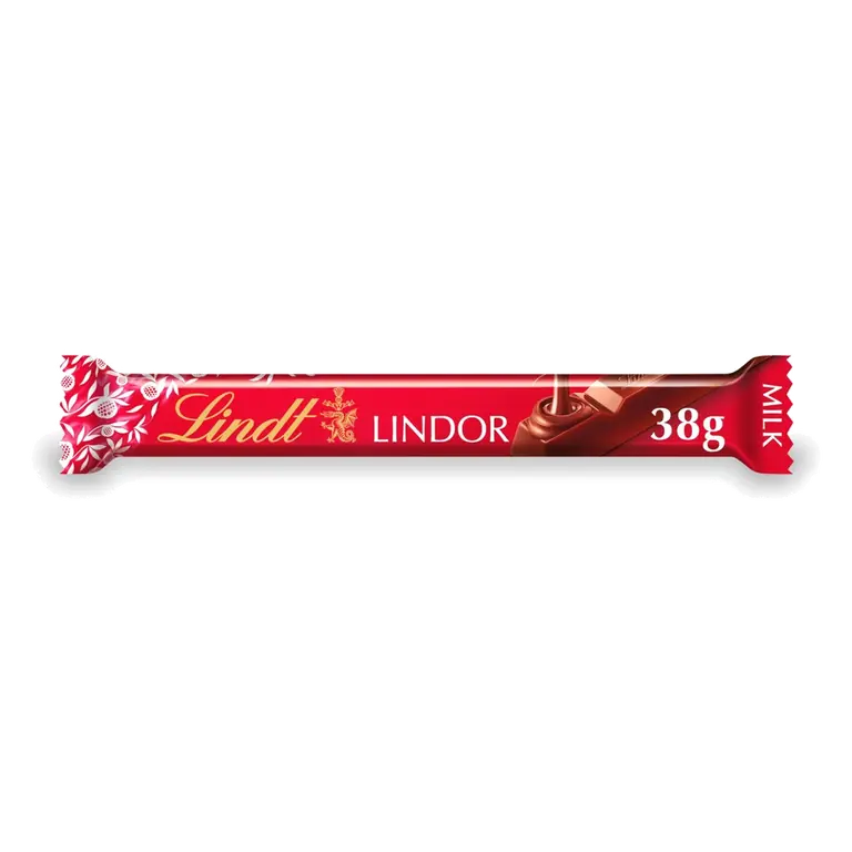 Lindt Lindor Milk Chocolate Treat Bar 38g