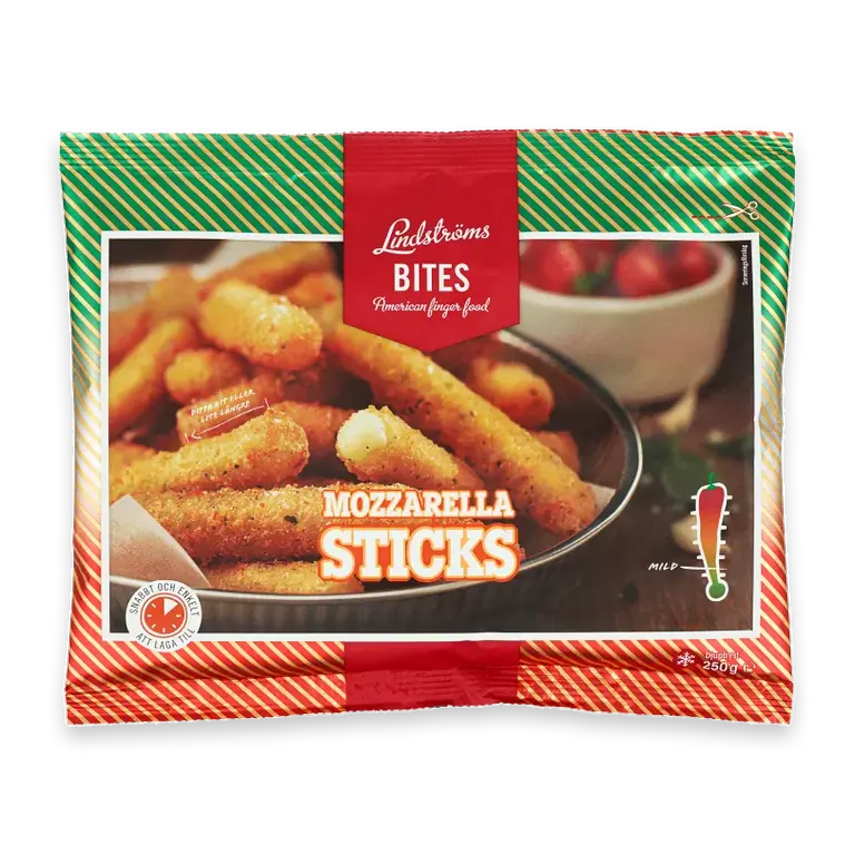 Mozzarellasticks Fryst 250g