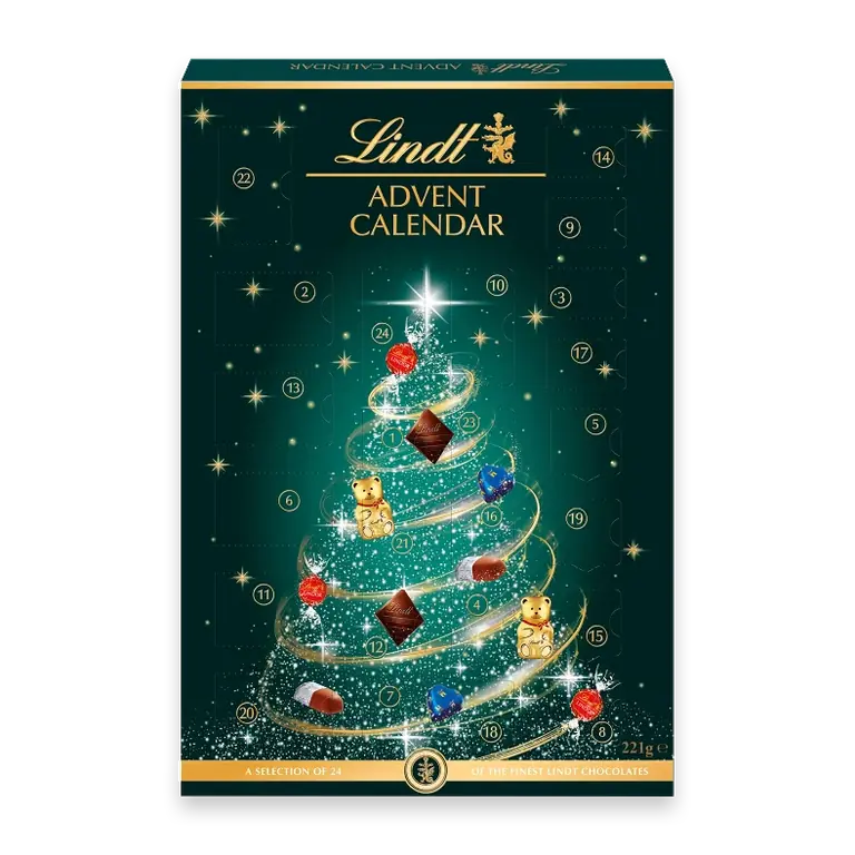 Choklad Advent Calendar Tree 221g