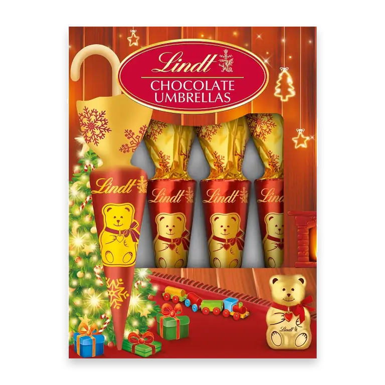 Choklad Teddy Umbrellas 54g