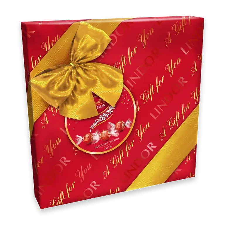 Chokladask LINDOR Mjölk Praliner 287g