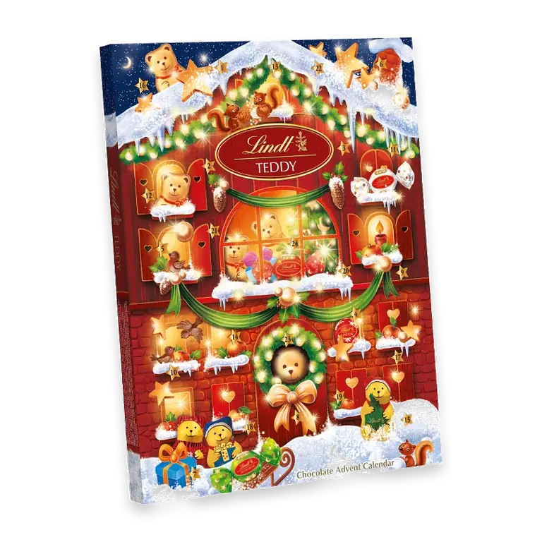 Chokladkalender TEDDY House 170g