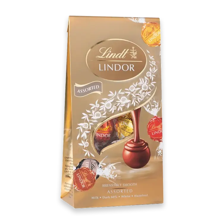 Chokladpralin Lindor Bag Assorted 137g