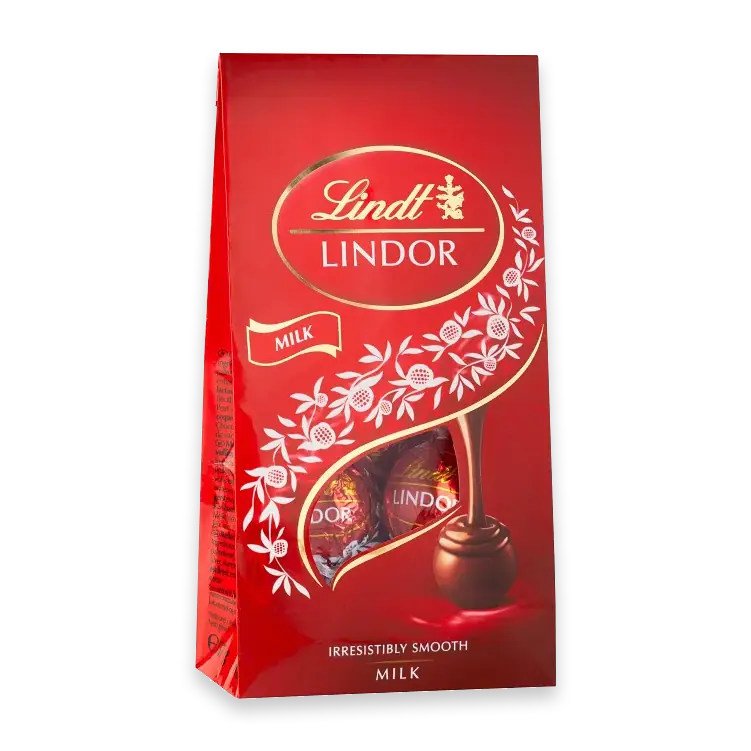 Chokladpraliner LINDOR Mjölk 137g