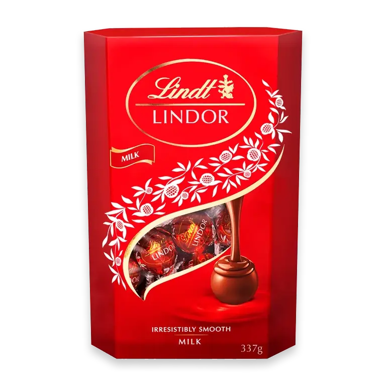 Chokladpraliner LINDOR Mjölk 337g