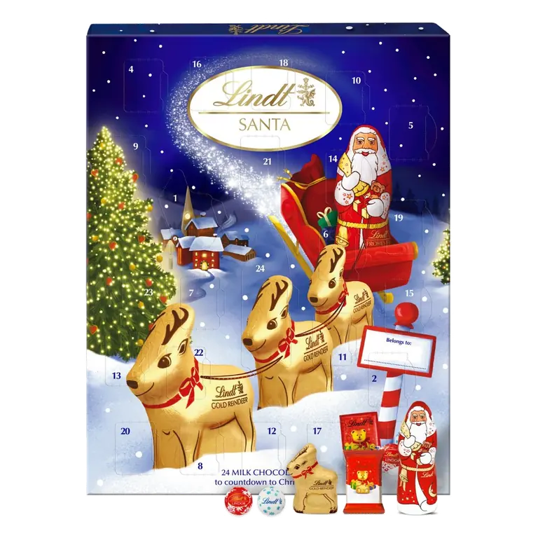 Christmas Chocolate Advent Calendar 160g