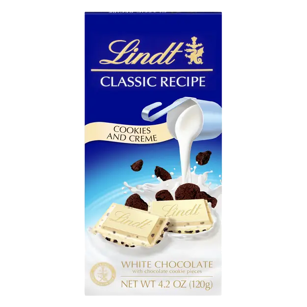 Classic Recipe Cookies & Creme White Chocolate Candy Bar
