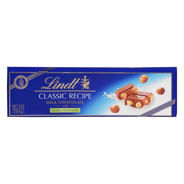 Classic Recipe Royal Whole Hazelnuts Milk Chocolate Candy Bar