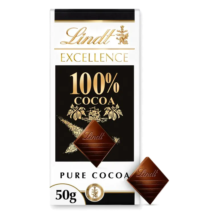 Excellence 50g 100% Dark Chocolate Bar