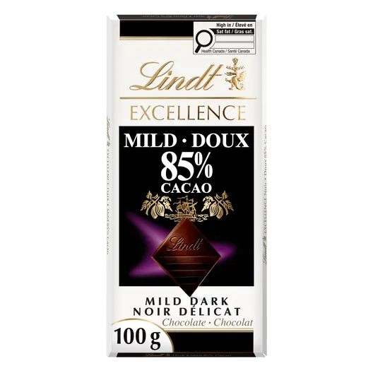 85% Chocolate Bar Mild Family Size 100 g