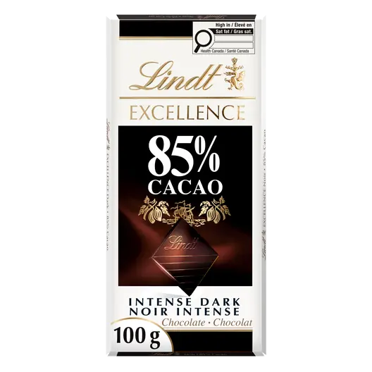 Excellence Dark Chocolate Bar 85% Cacao 100 g