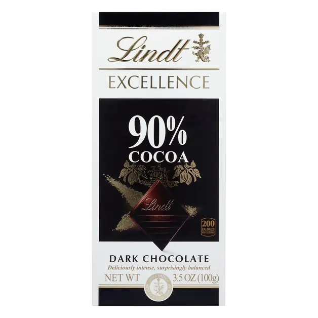 Excellence Dark Chocolate Candy Bar 90% Cocoa