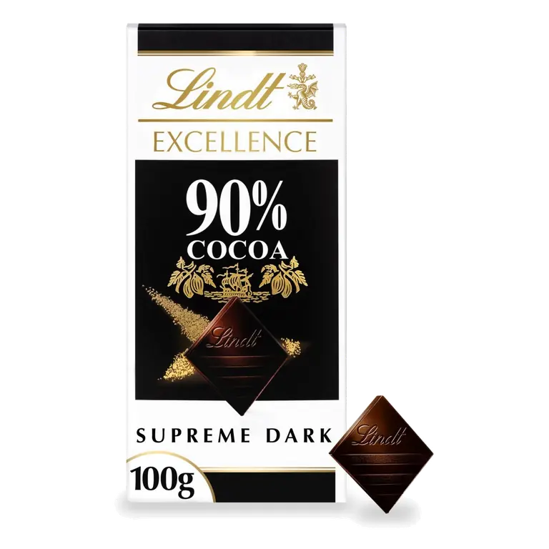 Excellence Intense Dark 90% Cocoa Chocolate Bar 100g