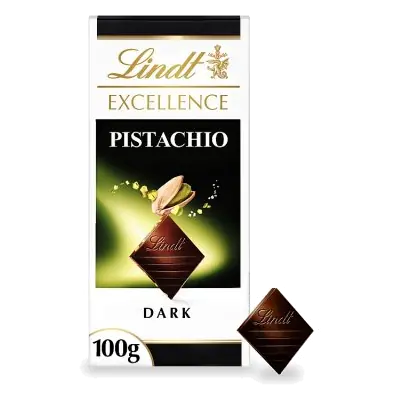 Excellence Pistachio Dark Chocolate Bar 100g