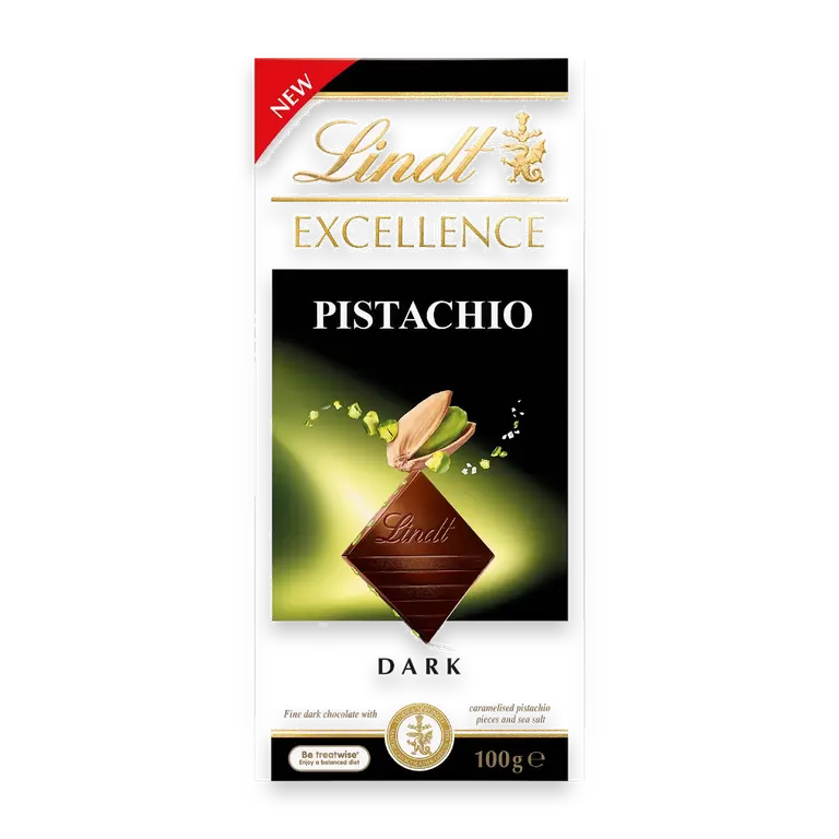 Excellence Pistachio Dark Chocolate Block