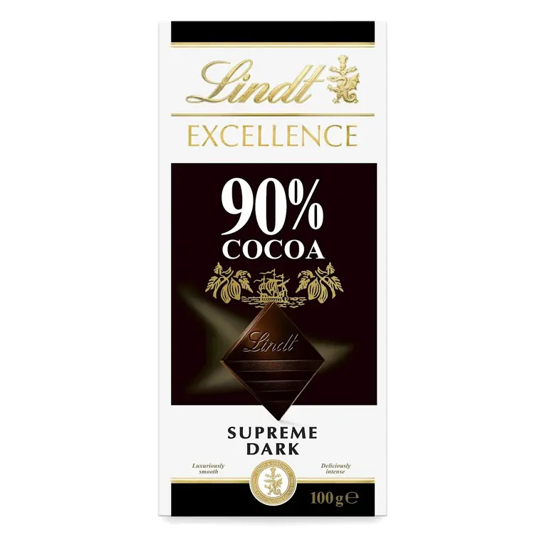 Excellence Supreme Dark Chocolate 90% Cocoa Block