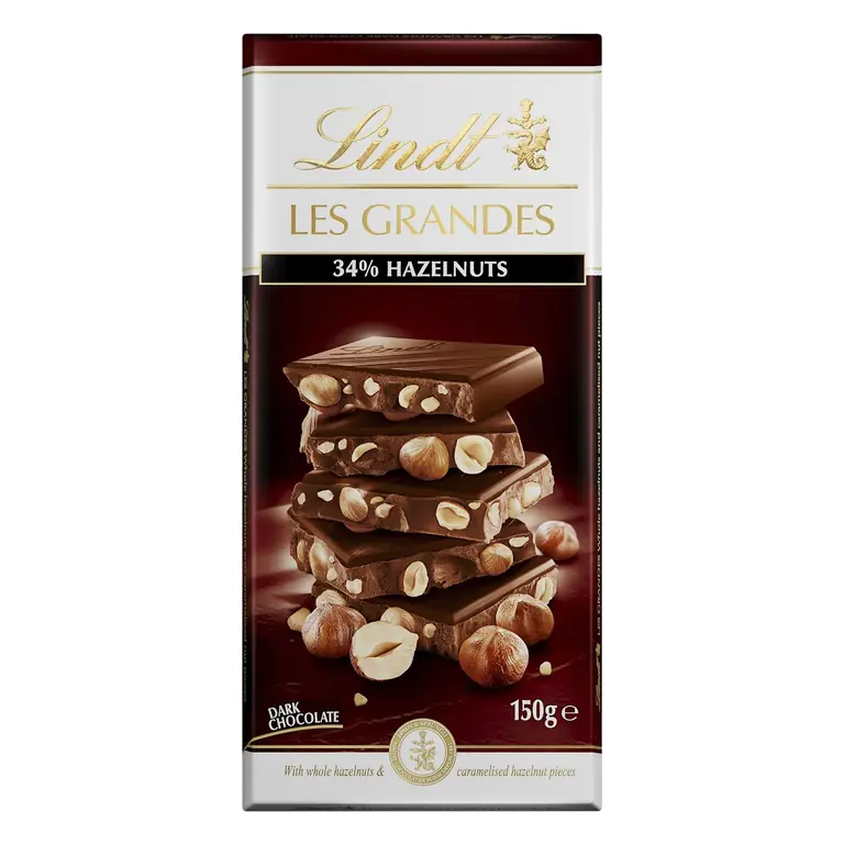 Les Grandes Dark Chocolate & Hazelnuts